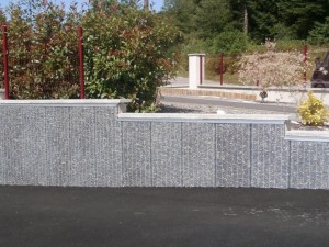 Parement mur à l'exterieur