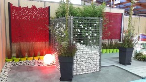 Salon Chartrexpo Stand avec Gabion