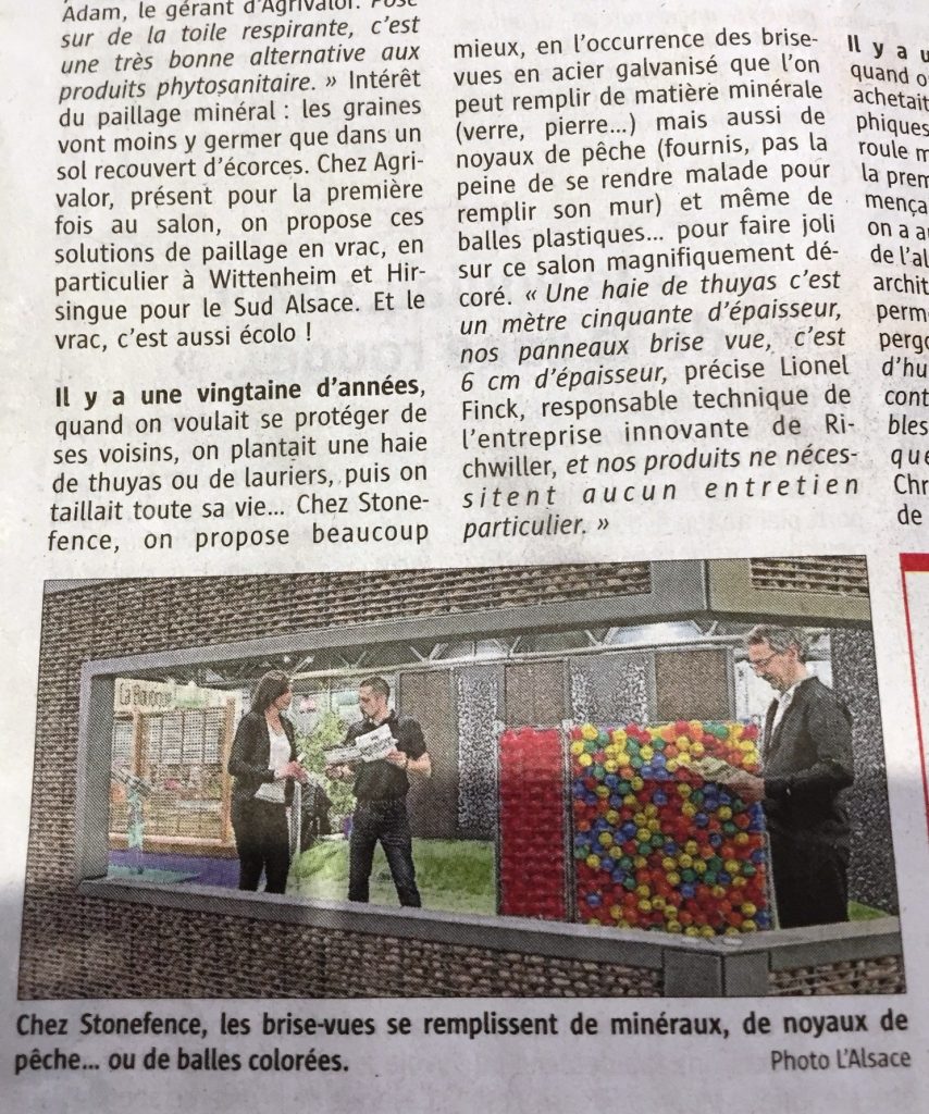 Article Journal Stonefence 2017